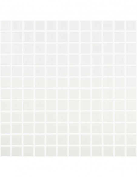 Piscinas - Gresite Liso Blanco - mosaico de vidrio liso  - VidrePur
