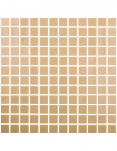 Piscinas - Gresite Liso Beige - mosaico de vidrio liso  - VidrePur