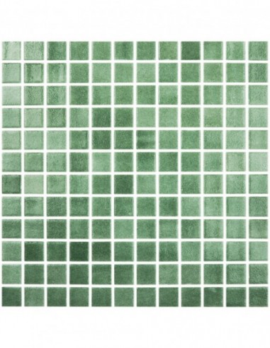Piscinas - Gresite Niebla Verde - mosaico de vidrio  - VidrePur