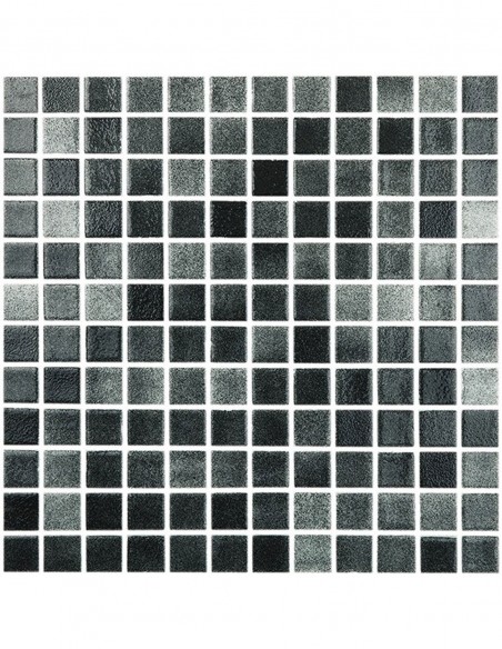 Piscinas - Gresite Niebla Negro - mosaico de vidrio  - VidrePur