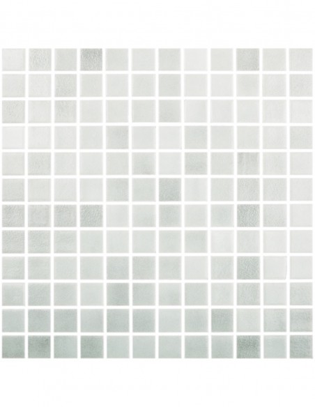 Piscinas - Gresite Niebla Gris Claro - mosaico de vidrio  - VidrePur