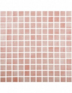 Piscinas - Gresite Niebla Salmón - mosaico de vidrio  - VidrePur