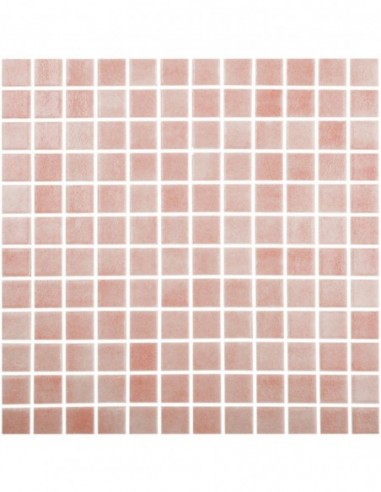 Piscinas - Gresite Niebla Salmón - mosaico de vidrio  - VidrePur