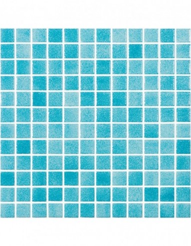 Piscinas - Gresite Niebla Azul Intenso - mosaico de vidrio  - VidrePur