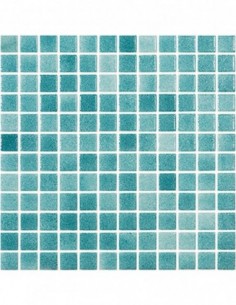 Piscinas - Gresite Niebla Verde Esmeralda - mosaico de vidrio - VidrePur