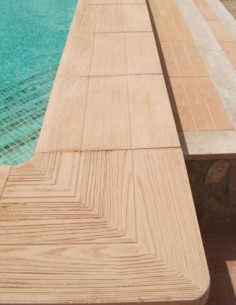 Piscinas - Remate piscina Canadá con baldosa Toronto en Cerezo - Verniprens