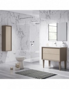 Complementos del Baño - Conjunto de Baño Decor 7 rosa - Visobath