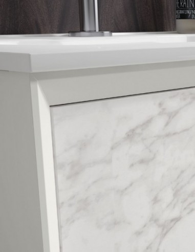 Complementos del Baño - Conjunto de Baño Decor 8 carrara - Visobath